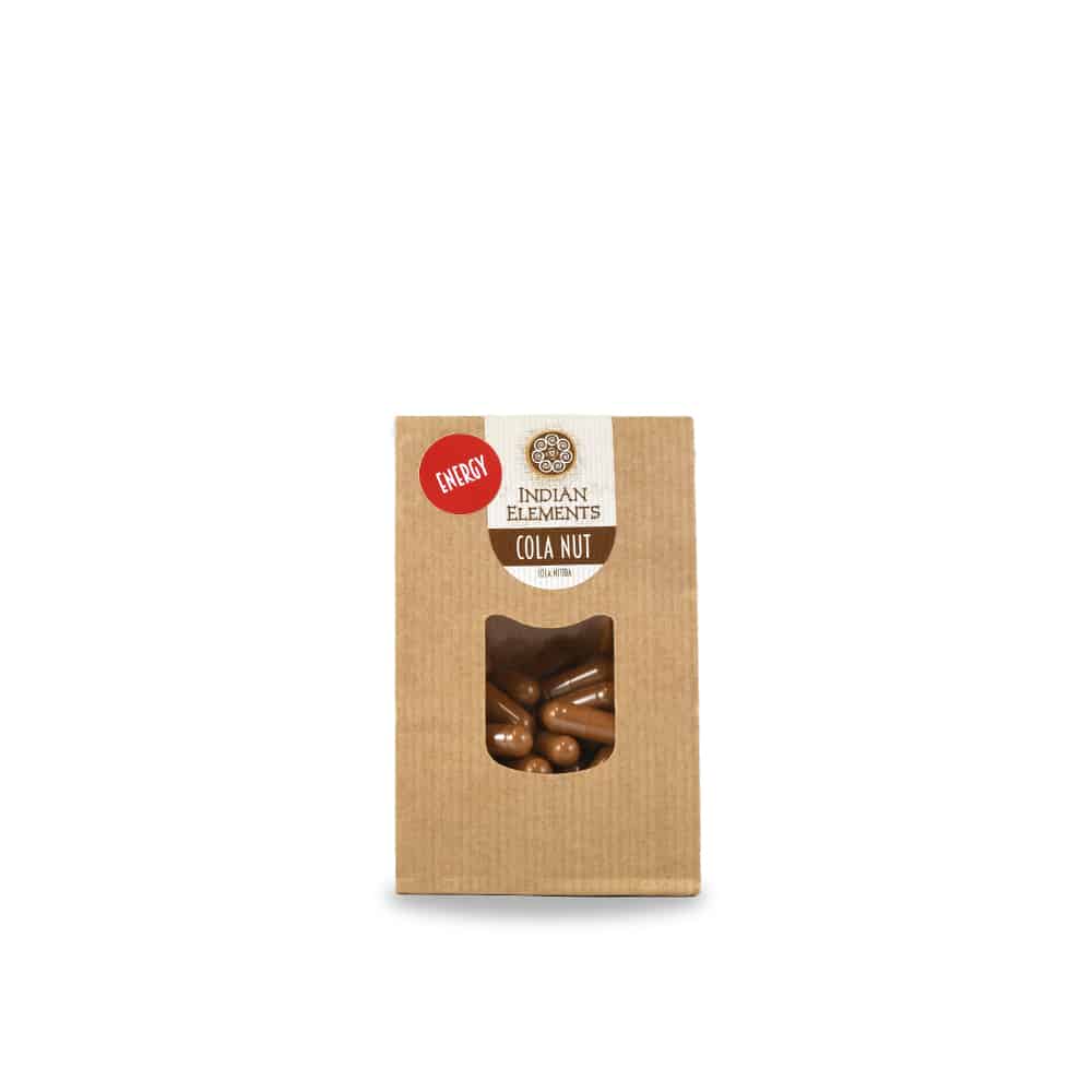 Cola Nut capsule front view Cola Nut capsule front view