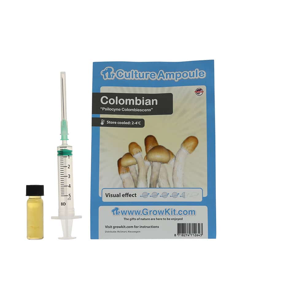 ✅ Culture Ampoule Colombian Sporenspuit (Psilocybe Colobienscens) analyse - Magische Paddo's - Smartific.com ✅ Culture Ampoule Colombian Sporenspuit (Psilocybe Colobienscens) analyse - Magische Paddo's - Smartific.com