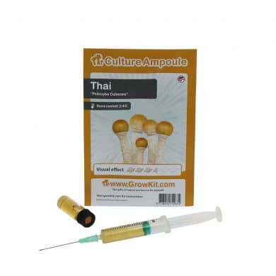 ✅ Culture Ampoule Thai Sporenspuit (Psilocybe Cubensis) analyse - Magische Paddo's - Smartific.com
