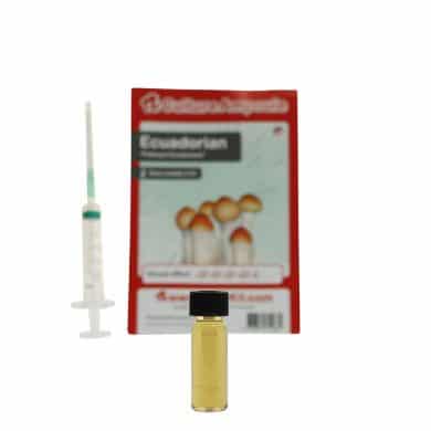 ✅ Culture Ampoule Ecuadorian Sporenspuit(Psilocybe Equaescens) analyse - Magische Paddo's - Smartific.com