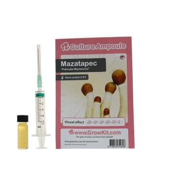 ✅ Culture Ampoule Mazatapec Sporenspuit (Psilocybe Mayiescens) analyse - Magische Paddo's - Smartific.com