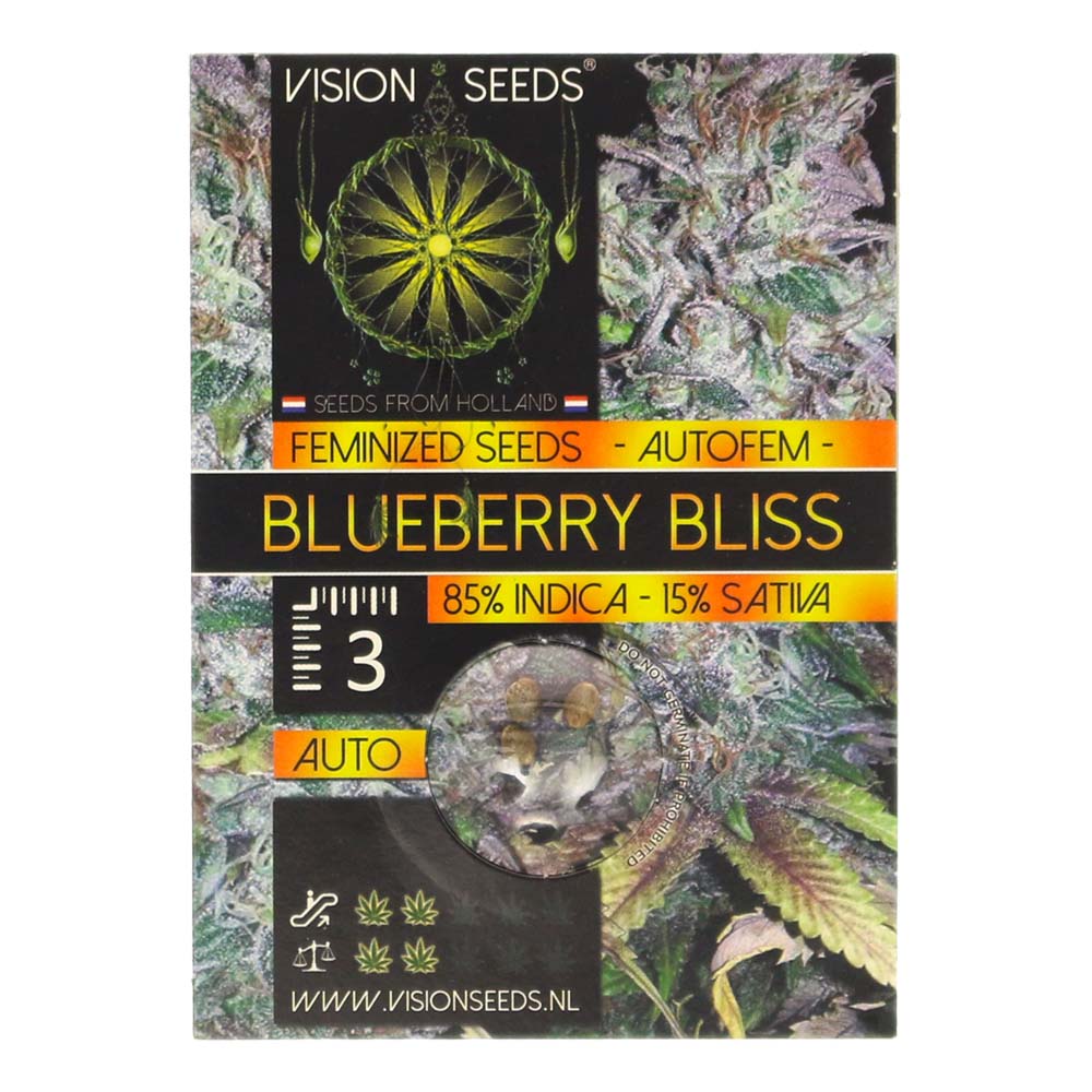 ? Vision Seeds Wietzaadjes Auto BLUEBERRY BLISS Smartific 2014190/2014189 ? Vision Seeds Wietzaadjes Auto BLUEBERRY BLISS Smartific 2014190/2014189