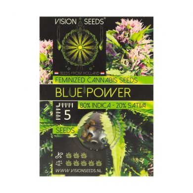 ? Vision Seeds Gefeminiseerd Wietzaadjes BLUE POWER Smartific 2014226/2014225
