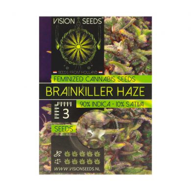? Vision Seeds Gefeminiseerd Wietzaadjes BRAINKILLER HAZE Smartific 2014230/2014229