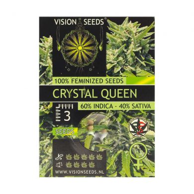 ? Vision Seeds Gefeminiseerd Wietzaadjes CRYSTAL QUEEN Smartific 2014240/2014239