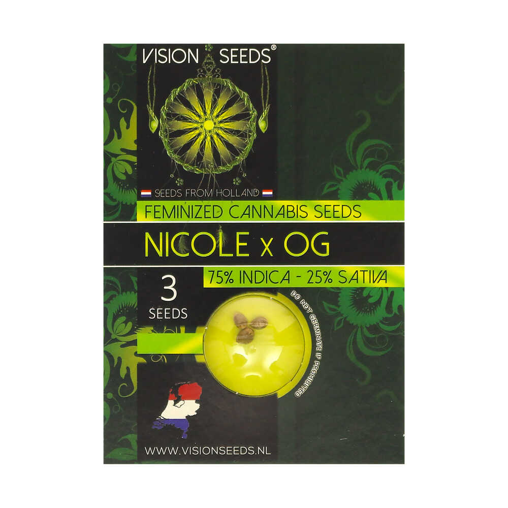? Vision Seeds Gefeminiseerd Wietzaadjes NICOLE X OG Smartific 2014256/2014255 ? Vision Seeds Gefeminiseerd Wietzaadjes NICOLE X OG Smartific 2014256/2014255
