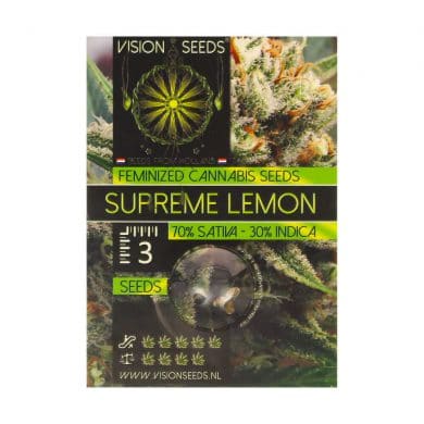 ? Vision Seeds Gefeminiseerd Wietzaadjes SUPREME LEMON Smartific 2014270/2014269