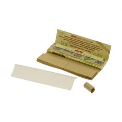 ? Raw Organic Hemp Connoisseur King Size Slim Lange Vloei met Tips Smartific 716165177586