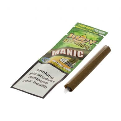 ? Mango & Papaya gearomatiseerde hennep wraps Juicy Jay's Smartific 716165281320