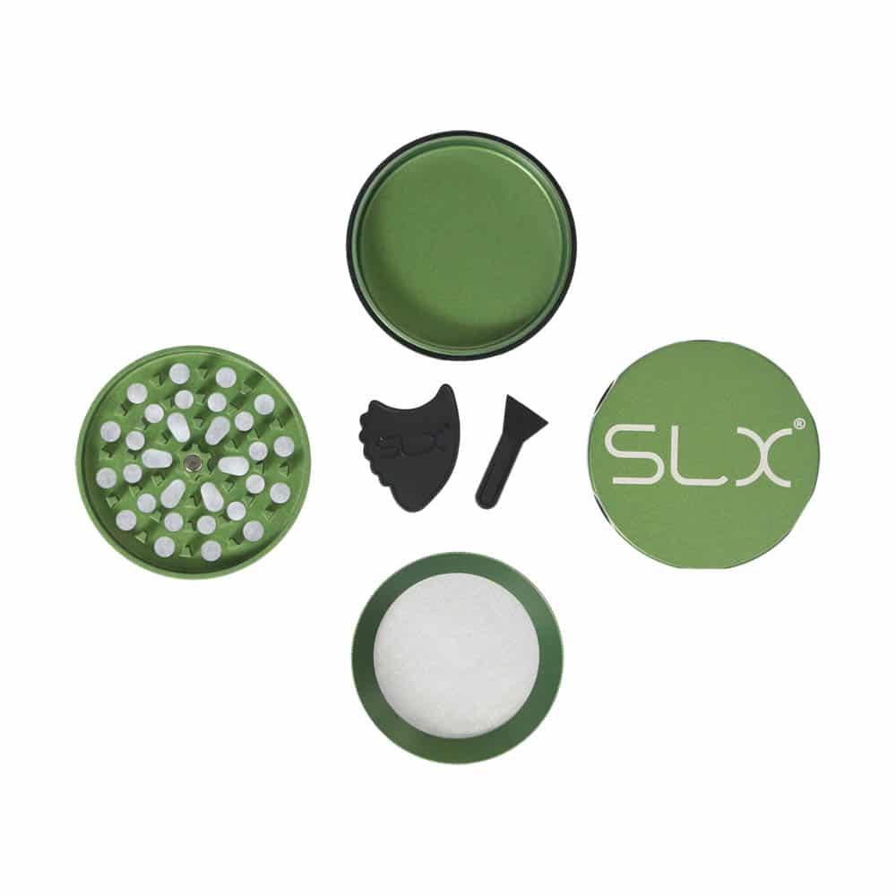 ? Groene SLX-grinder met keramische coating en antiaanbaklaag Smartific 8718053635613 ? Groene SLX-grinder met keramische coating en antiaanbaklaag Smartific 8718053635613