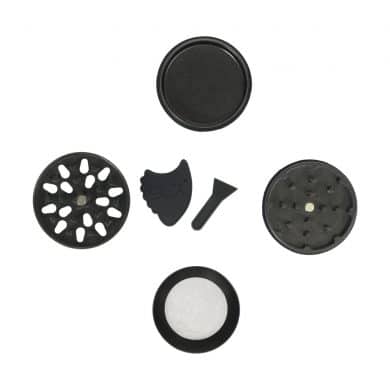 ? Kleine zwarte SLX grinders met keramische coating en anti aanbaklaag Smartific 8718053635644