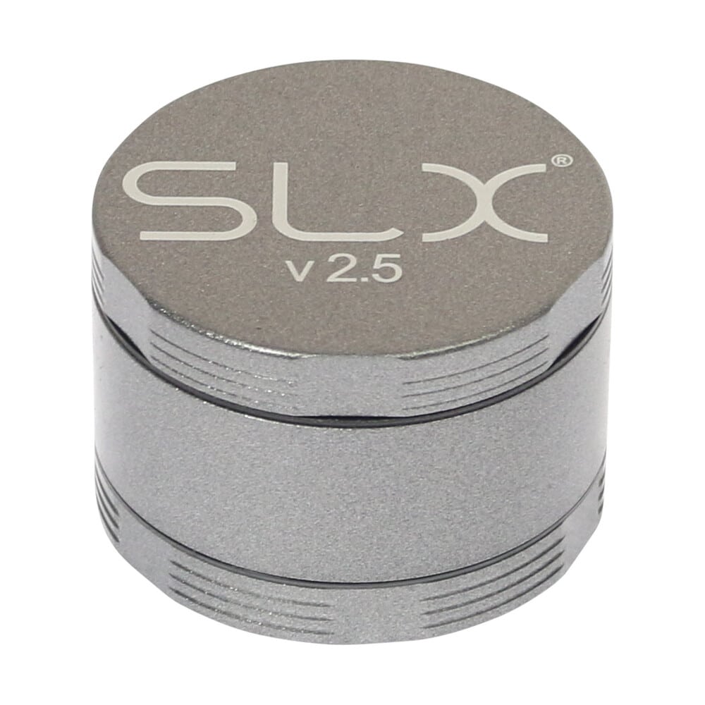 ? Zilverkleurige kleine SLX grinder met keramische coating Smartific 8718053635699 ? Zilverkleurige kleine SLX grinder met keramische coating Smartific 8718053635699