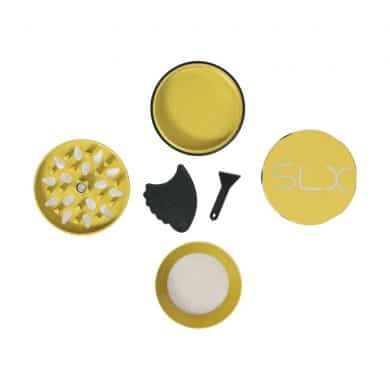 ? Keramisch gecoate, niet-klevende gele kleine SLX-grinder Smartific 8718053635705