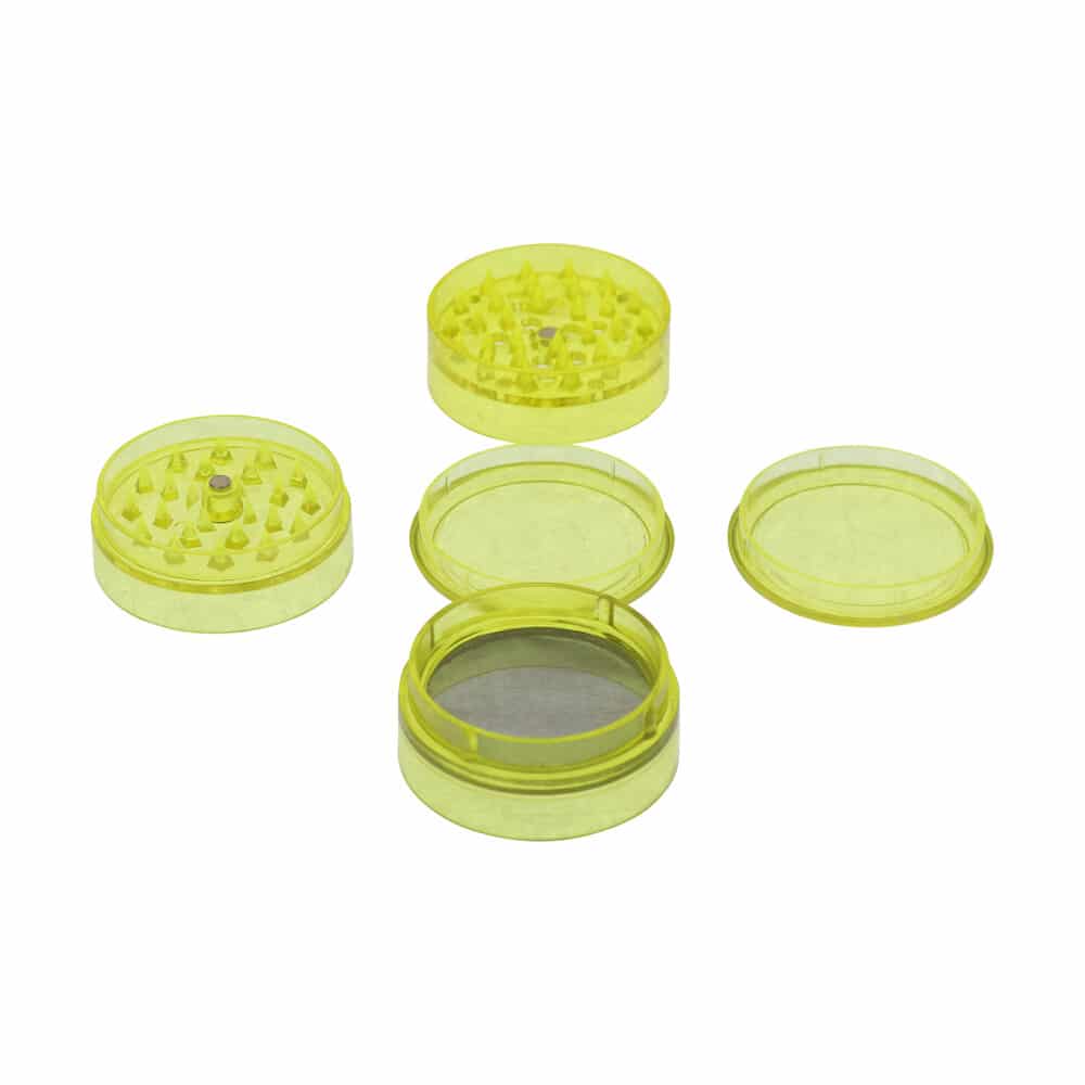 ? Acryl 5-delige gele grinder Smartific 8718053639345 ? Acryl 5-delige gele grinder Smartific 8718053639345