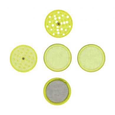 ? Acryl 5-delige gele grinder Smartific 8718053639345
