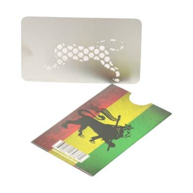 ? Rasta Lion Credit Card Grinder Smartific 640522647361