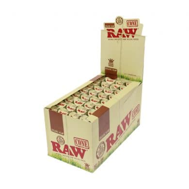 ? Raw voorgerolde biologische hennep kingsize Cones Smartific 716165202110