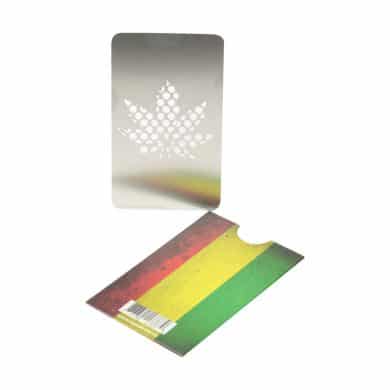 ? Rasta Leaf Creditcard Grinder Smartific 777791173779