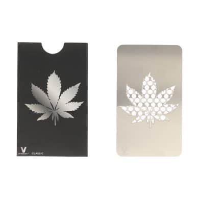 ? Silver Leaf Credit Card Grinder Smartific 799804086388