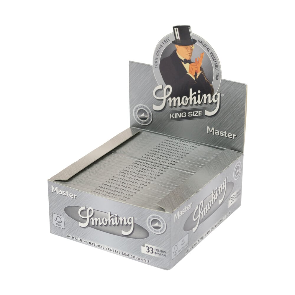 ? Smoking Master Silver King Size Lange Vloei Smartific 8414775011680 ? Smoking Master Silver King Size Lange Vloei Smartific 8414775011680