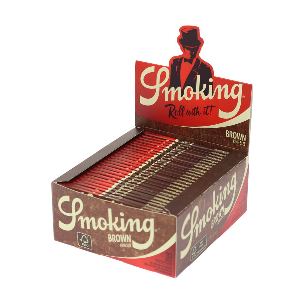 ? Smoking Brown King Size Slim Lange Vloei Smartific 8414775013547 ? Smoking Brown King Size Slim Lange Vloei Smartific 8414775013547