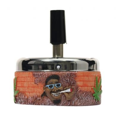 ? Draaiende Rasta-asbak Smartific 8717624211140