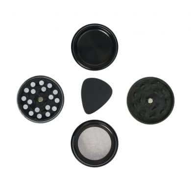 ? Kleine metalen grinder met 3 kamers Smartific 8718274718942