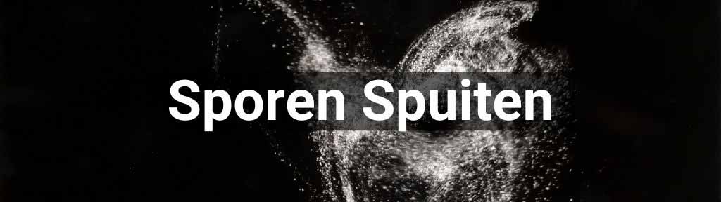 Sporen spuiten shrooms en paddo's