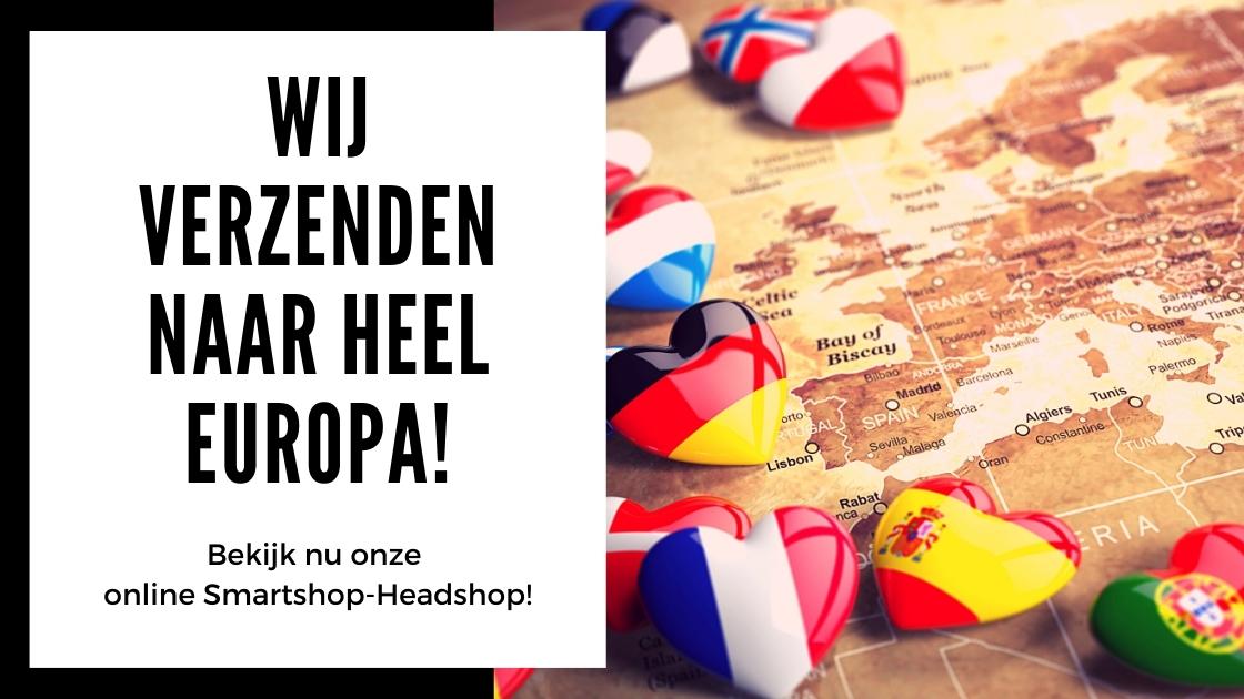Snelle levering naar heel Europa