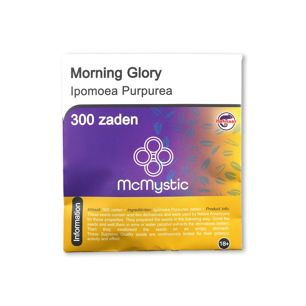 Morning Glory 300 zaden Front view + McMystic Morning Glory 300 zaden Front view + McMystic