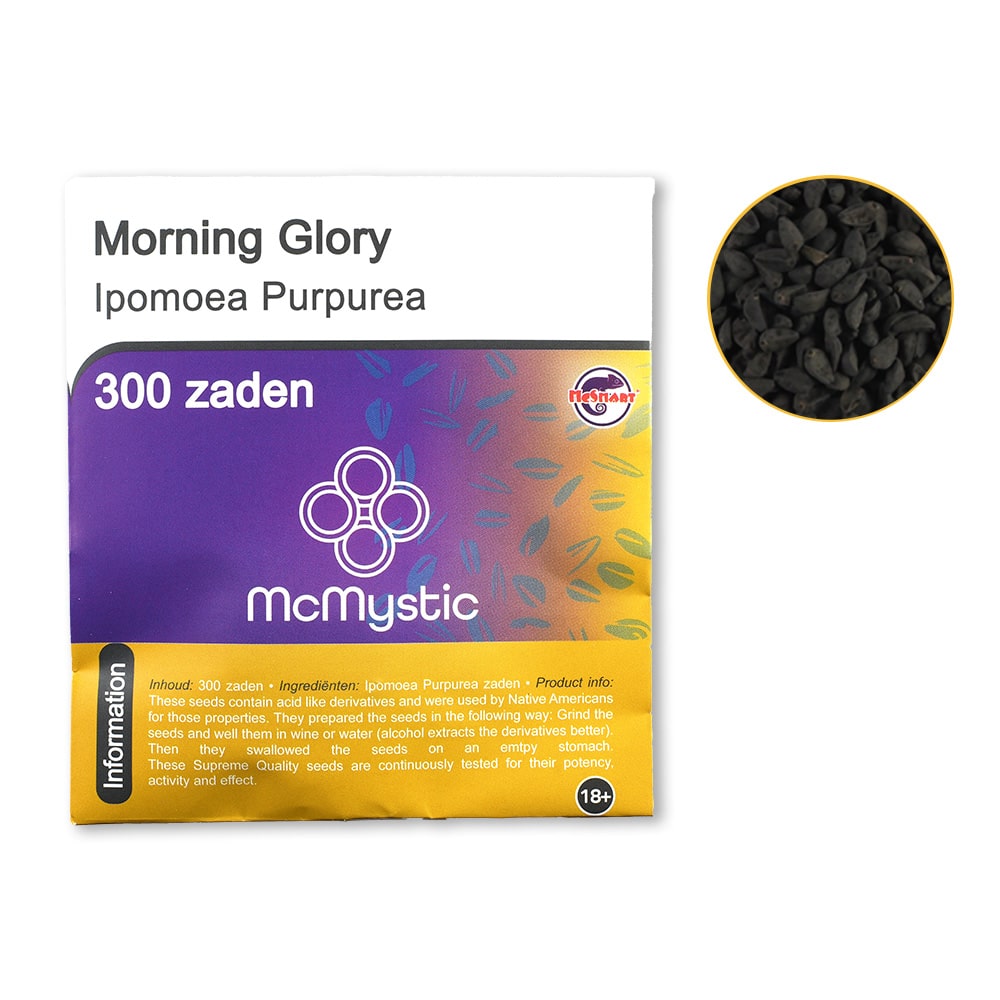 Morning Glory Front view + contents McMystic Morning Glory Front view + contents McMystic