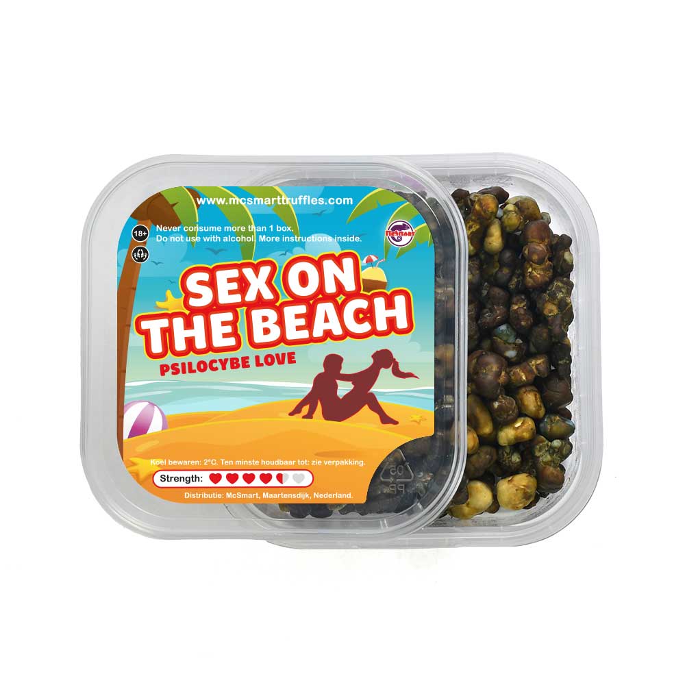 Sex on the Beach Magic truffels doosje open Sex on the Beach Magic truffels doosje open