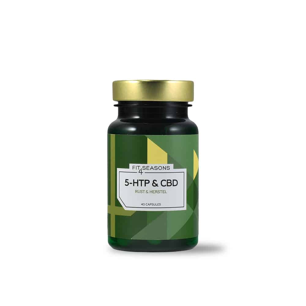 5-HTP & CBD Front view Fit4Seasons 5-HTP & CBD Front view Fit4Seasons
