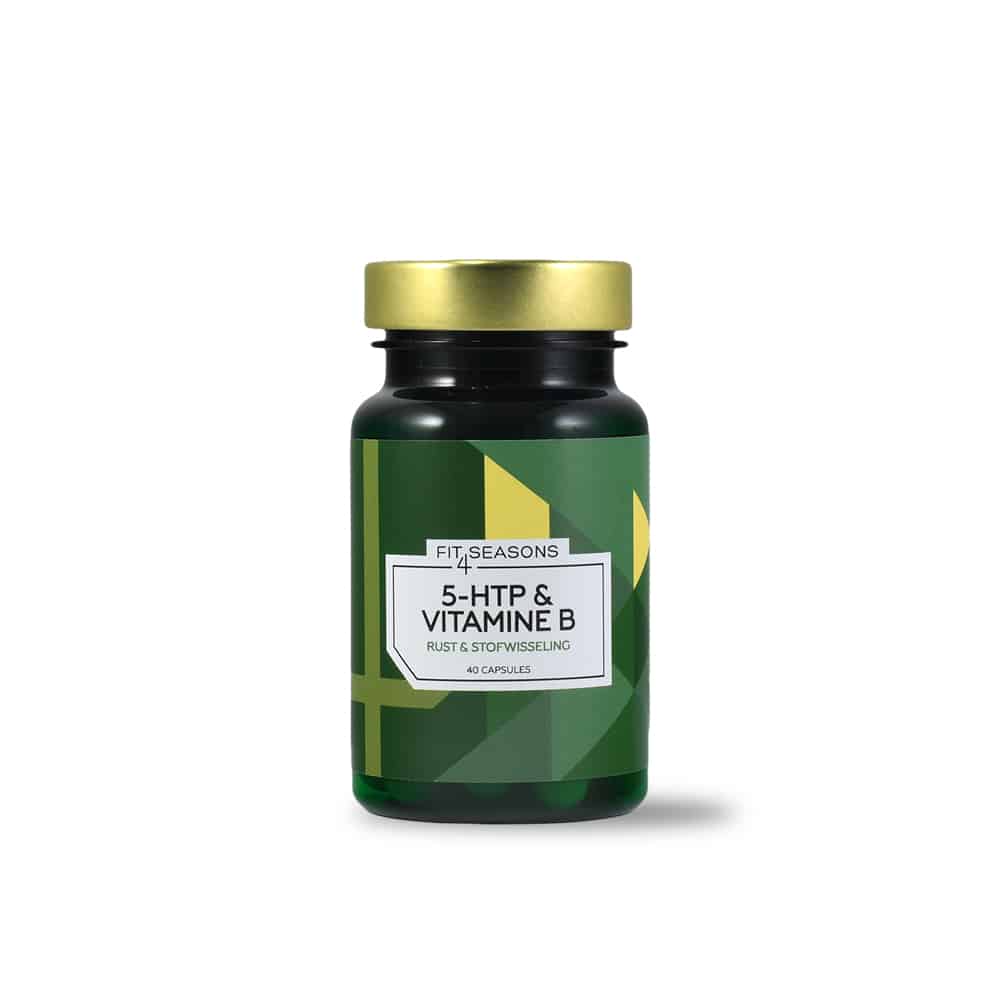 5-HTP & Vitamine B Front view Fit4Seasons 5-HTP & Vitamine B Front view Fit4Seasons