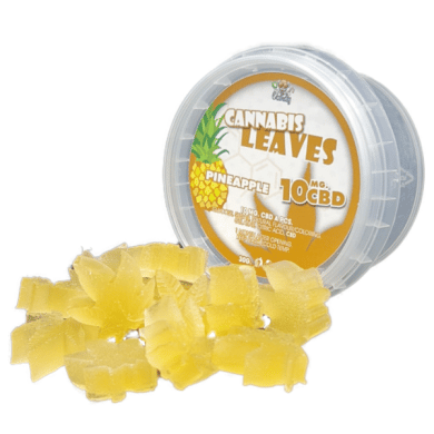 CBD Cannabis Leaves Pineapple