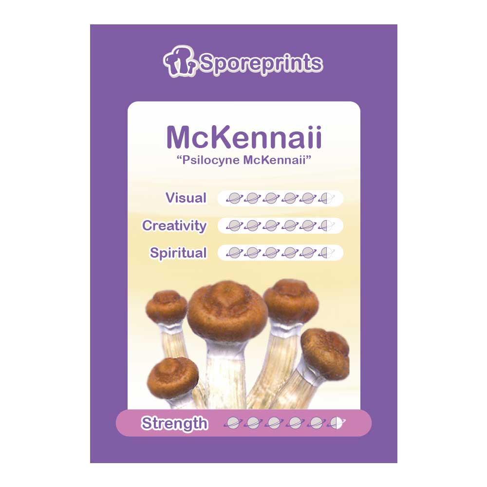 McKennaii Sporeprint 1 McKennaii Sporeprint 1
