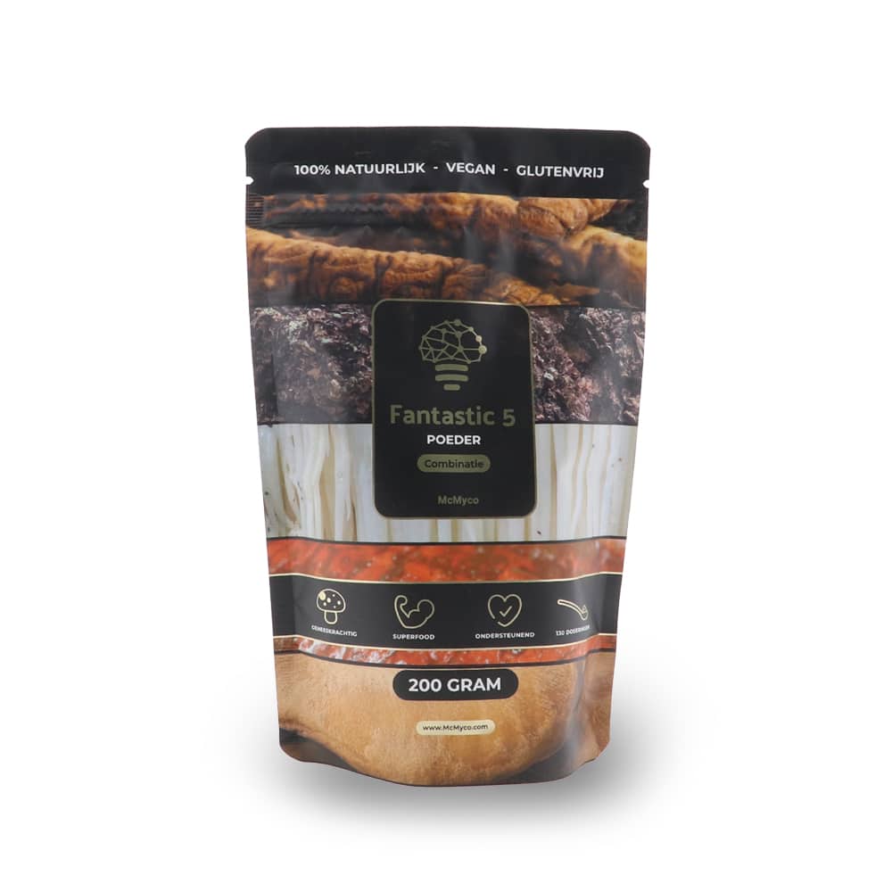 Fantastic 5 200 gram Fantastic 5 200 gram front pouch