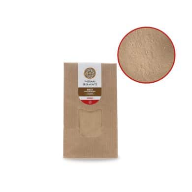 Maca Front View + Contents